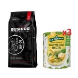 Кофе в зернах и хлебцы 3шт